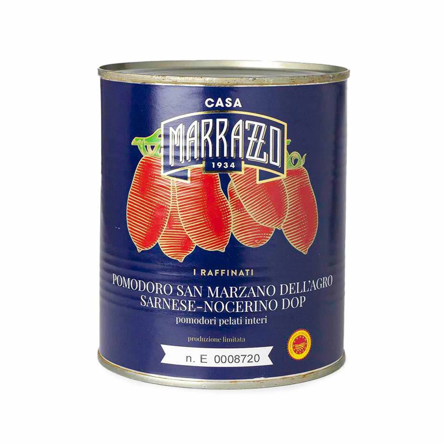 MARRAZZO TOMATO SAN MARZANO DOP 810g — The Shores Gourmet Market